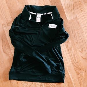 NWOT VS||PINK quarter zip sweatshirt💓🔥